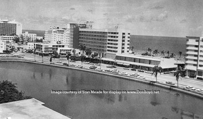 1950's - Algiers Hotel on Collins Avenue, Miami Beach