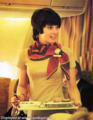 The beautiful Cheryl from National Airlines