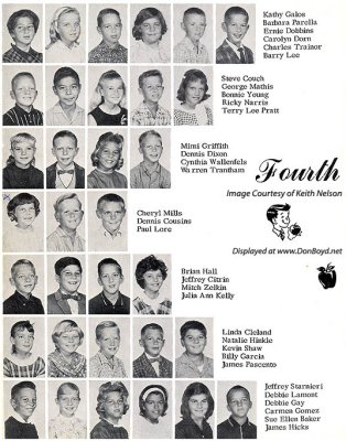 1964 - 4th grade class at Dr. John G. DuPuis Elementary School - page 3