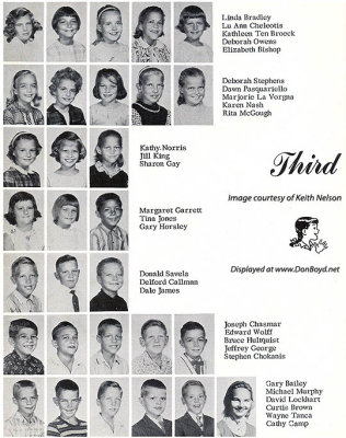 1964 - 3rd grade class at Dr. John G. DuPuis Elementary School - page 1