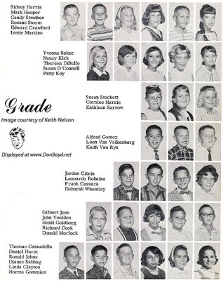 1964 - 4th grade class at Dr. John G. DuPuis Elementary School - page 4