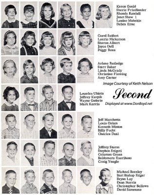 1964 - 2nd grade class at Dr. John G. DuPuis Elementary School - page 1