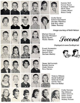 1964 - 2nd grade class at Dr. John G. DuPuis Elementary School - page 3