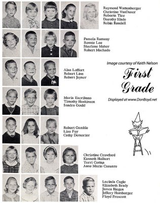 1964 - 1st grade class at Dr. John G. DuPuis Elementary School - page 3