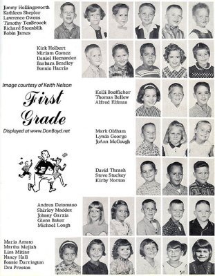 1964 - 1st grade class at Dr. John G. DuPuis Elementary School - page 4