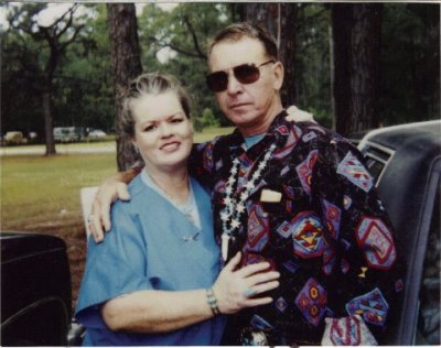 Roberta Perry Hughes and her husband Lewis in 1992