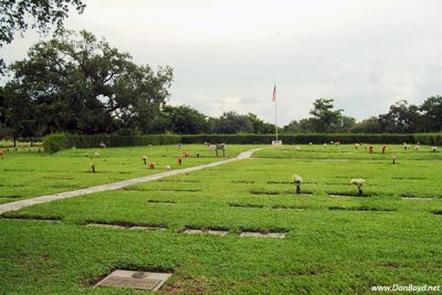 September - John Milne Cary Boyd's grave in the Veteran's section of Vista Memorial Gardens
