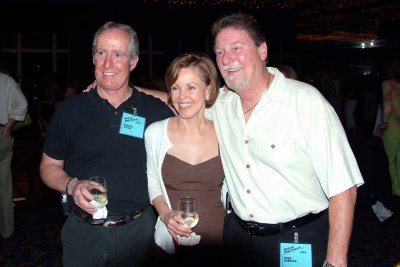 Doug and Pam Wolters Taylor with John Rambreau at the Hialeah High Classes of 1965 and 1966 40th Reunion #6077