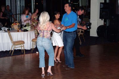 Gary Snow and his girlfriend Martha dancing at the Hialeah High Classes of 1965/1966 40th Reunion/Celebration of the 60's #6084