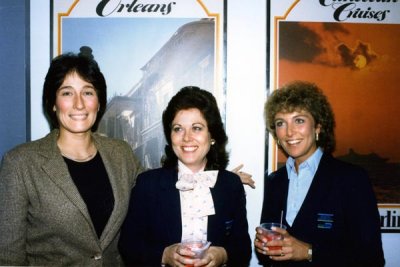 1985 - Amalia Fernandez, Beverly Weinsier and Joanne Sabatino