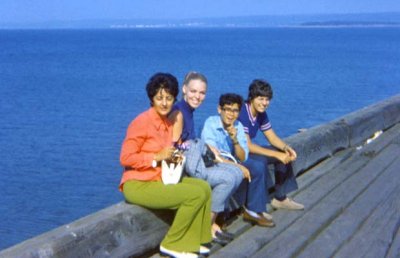 1970 - Theresa Kayal, J. Boyd, Gene Little Gene Kayal and his cousin Toni