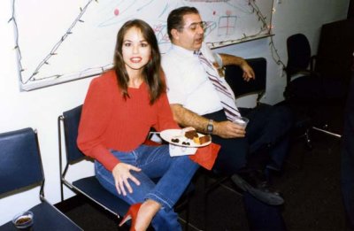 1985 - Linda Viau (later Hensley) and Dave Burger