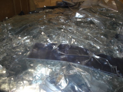 clear flex PVC bales