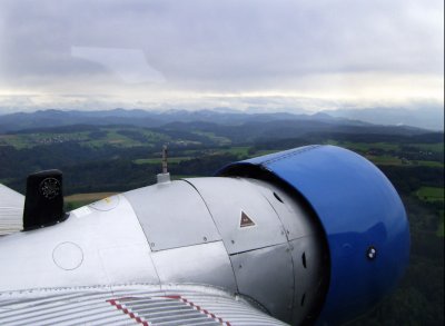 The Swiss Alps in cloud