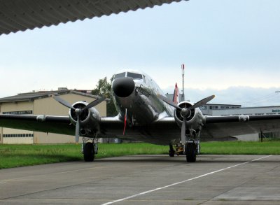 And they even have an old DC3 (and a great plane museum)