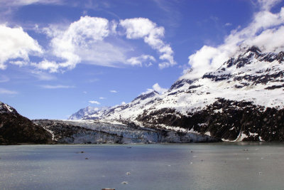Exiting Glacier Bay...