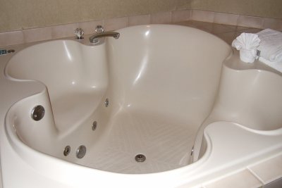 The Jacuzzi tub