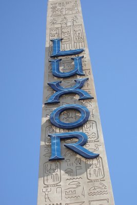 Close-up of the obelisk