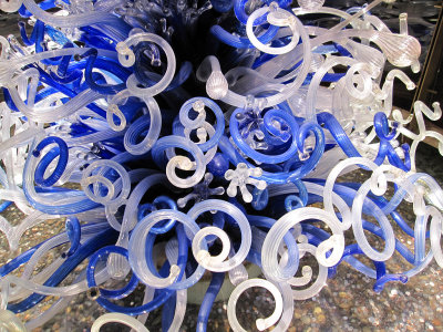 Glass sculpture