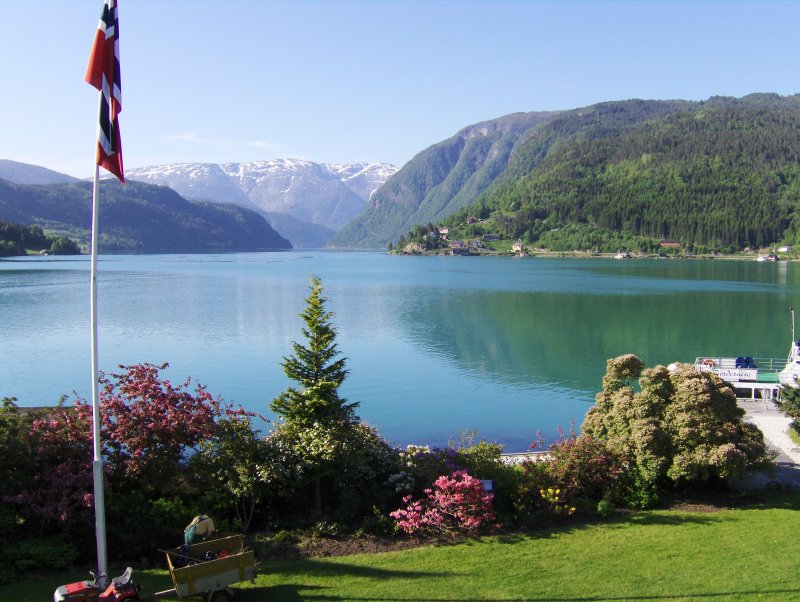 A Ulvik balcony view