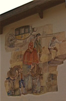 WALL PAINTING ON HOTEL
