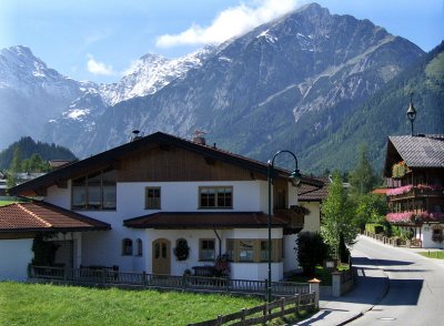 VIEW TO THE KARWENDEL MOUNTAINS