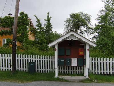 Balestrand communal letterboxes