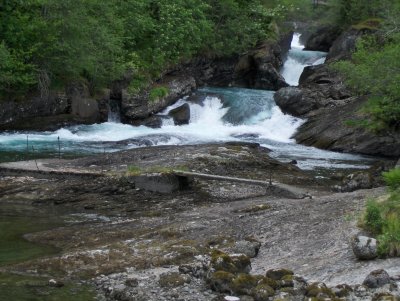 Loen waterfalls