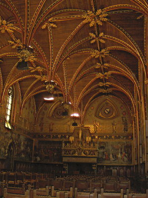 GOTHIC HALL INTERIOR