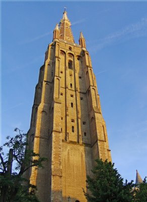 TOWER IN THE EVENING SUN