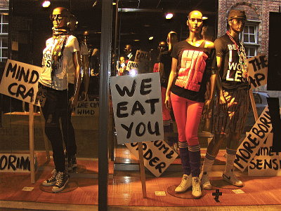 ANARCHIC WINDOW DISPLAY