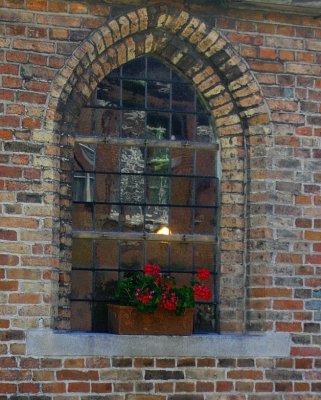 VENETIAN GLASS WINDOW