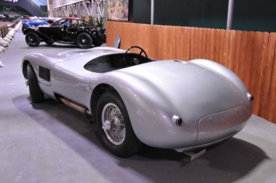 This particular 1953 Jaguar C-Type came in third in the 1953 Sebring 12-hour race.