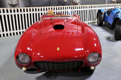 A car similar to this 1954 Ferrari 375MM won the 1954 Le Mans race.
