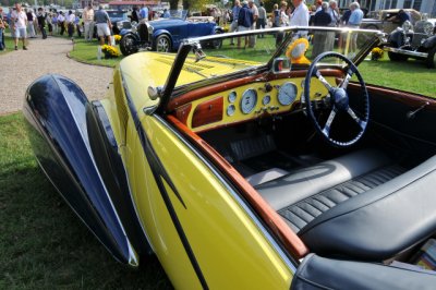 1938 Talbot Lago T150-C Cabriolet by Figoni & Falaschi, J. Willard Marriott, Jr.