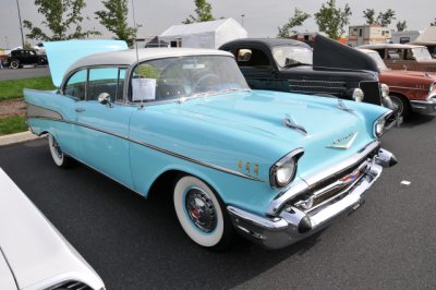 1957 Chevrolet  Bel Air coupe, $28,500