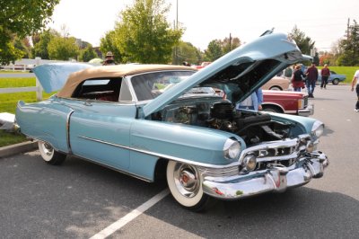 Early-1950s Cadillac convertible