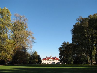 The back yard of the mansion is called Bowling Green.