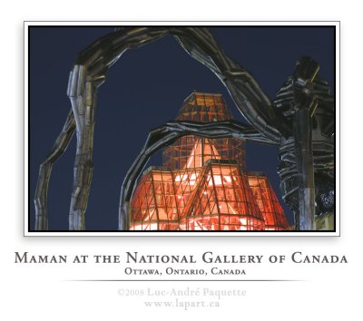 Maman at the Nationa Gallery of Canada