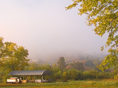 Misty Morning at Lake Shawnee