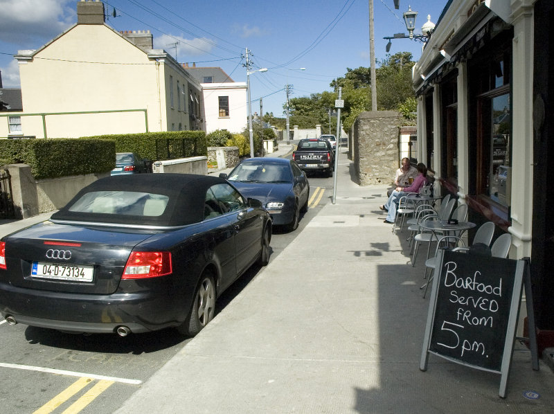 Pub Front, Dalkey, Ireland