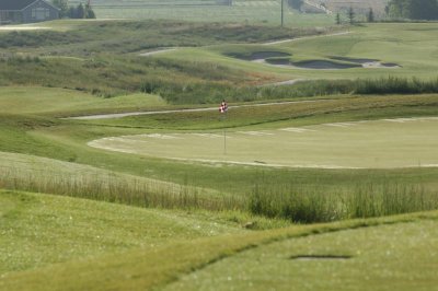 #3 Par 3, note ball next to pin