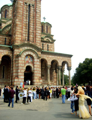 wedding at an orthodox church