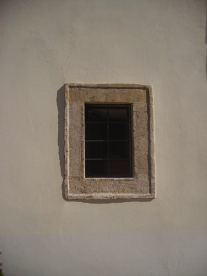 window of the Red Rock Castle