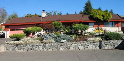 neighbor's new color scheme