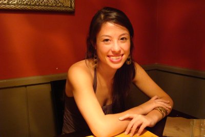 At Dinner in Barcelona.JPG