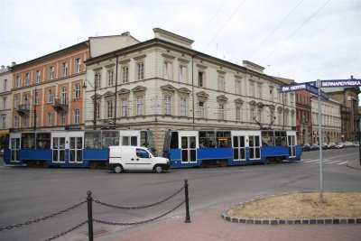 Tram in Krakow 2