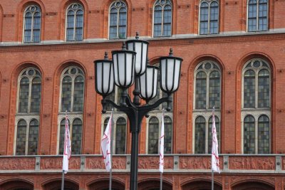 Detail Rotes Rathaus