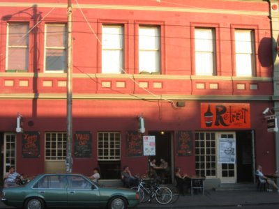 The red cafe in Brunswick