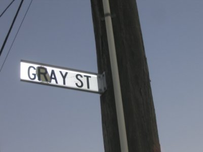 24 june Gray Street or Gay Street